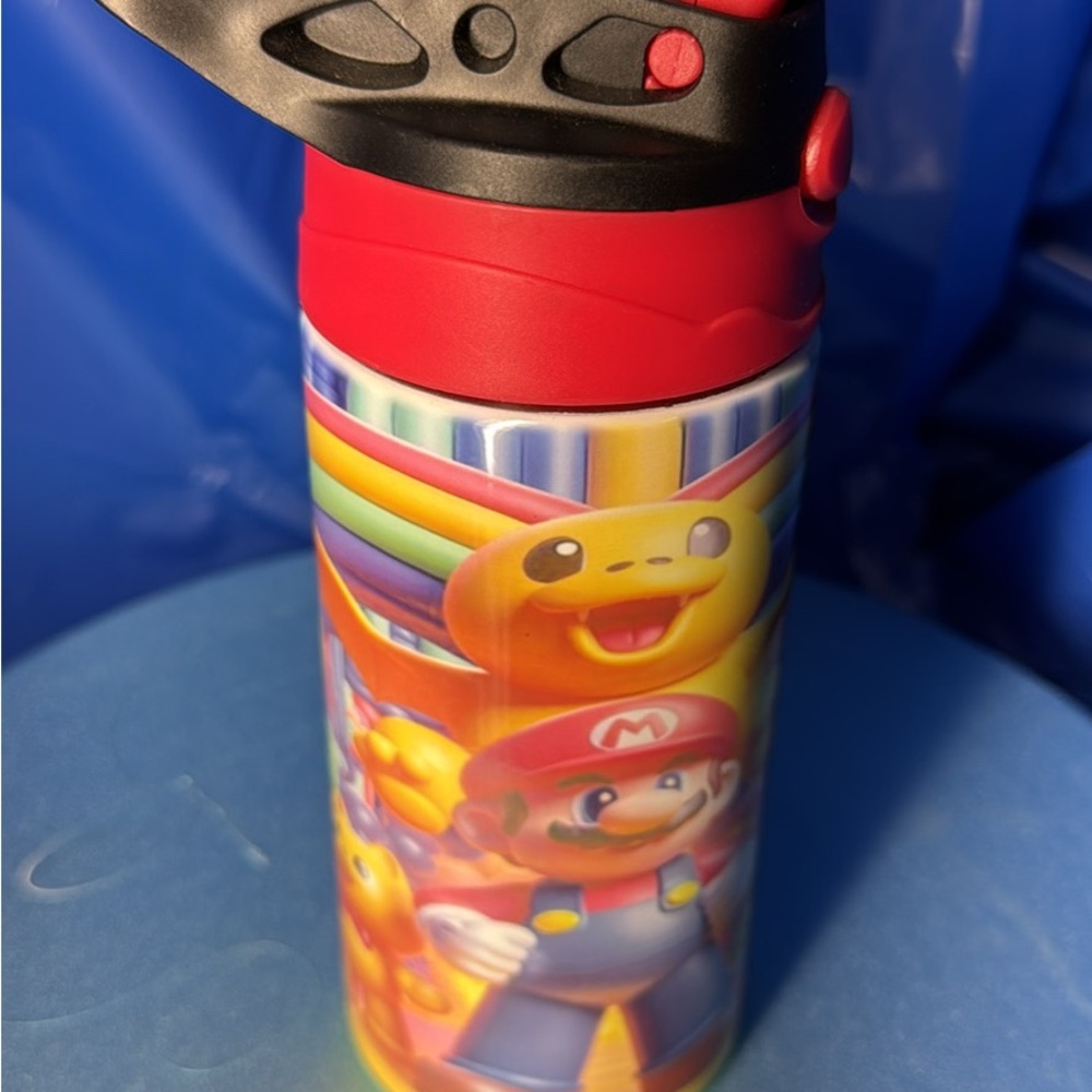 Nintendo Pokemon & Mario Tumblers (both included)